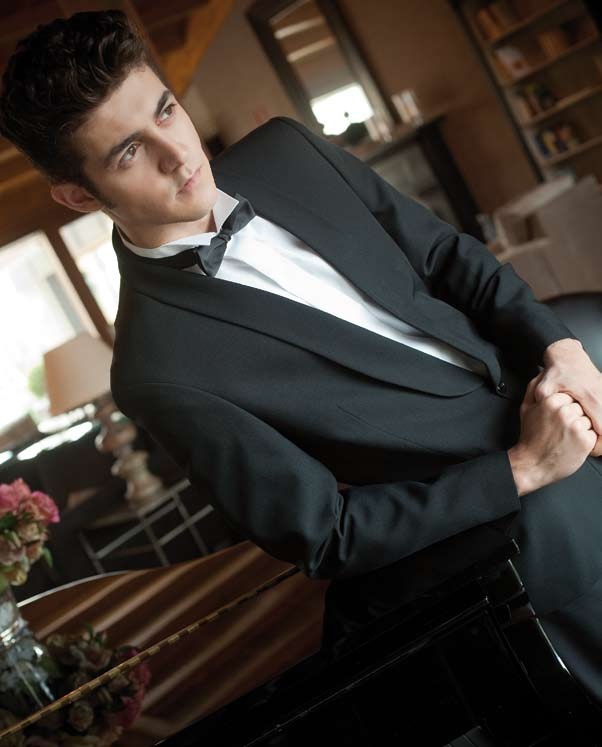 Herren Jacke Schalkragen