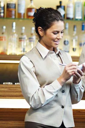 Damen Service Weste mit Taschen in 17 Farben