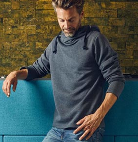 Herren HEATHER HOODIE