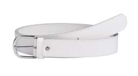 Hosengürtel weiss