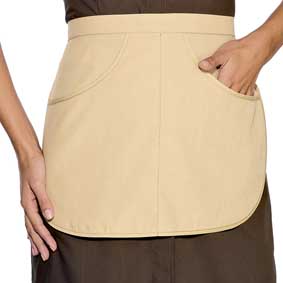Servierschürze beige    084215