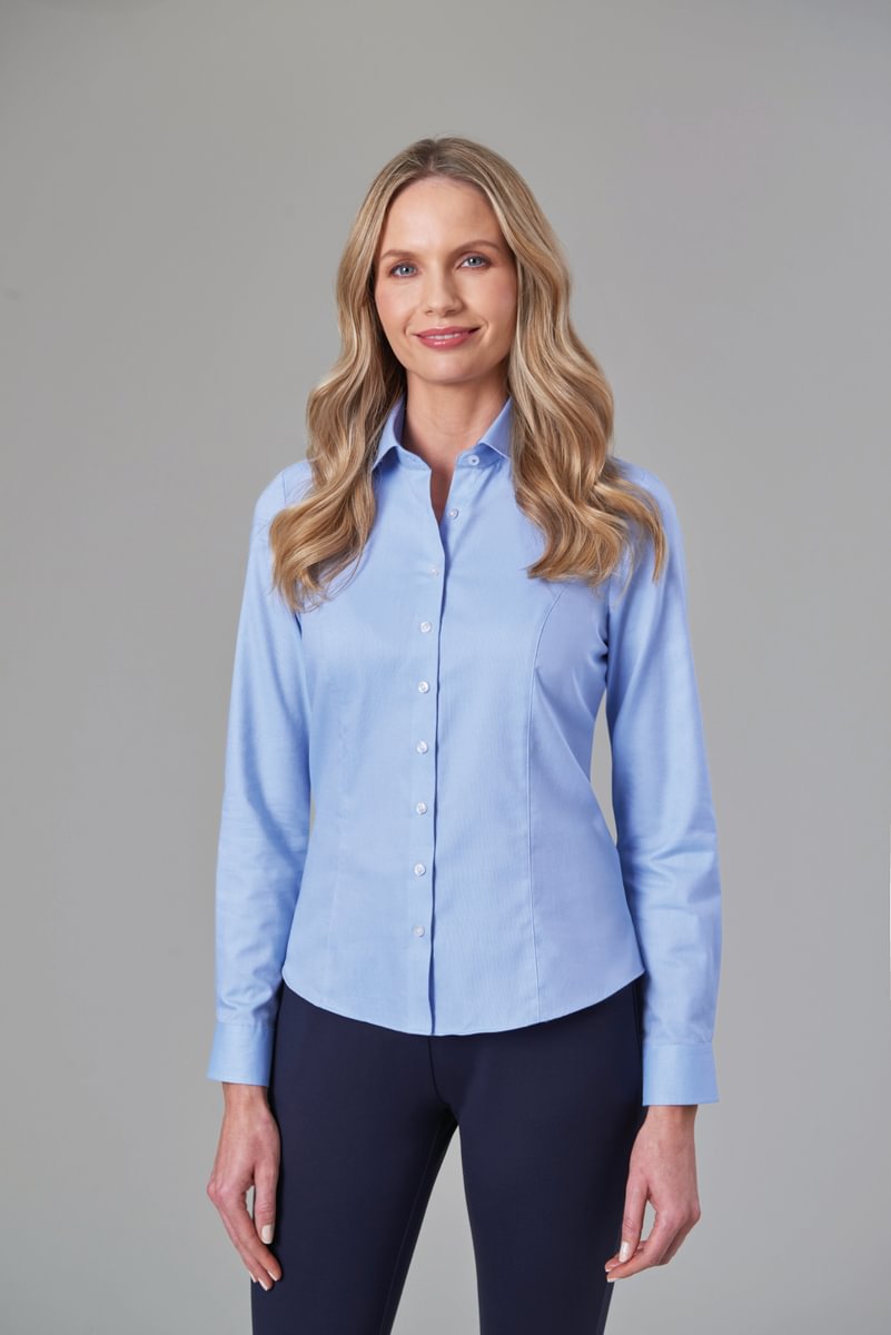 Royal Oxford Bluse ASPEN 1/1 Arm Regular Fit