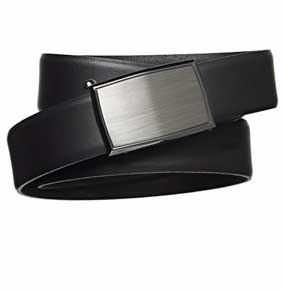 Hosengürtel FASANO schwarz Echt Leder