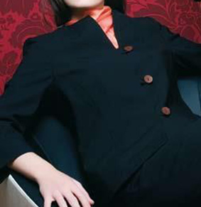 Damen Stehkragenjacke für Rezeption und Service