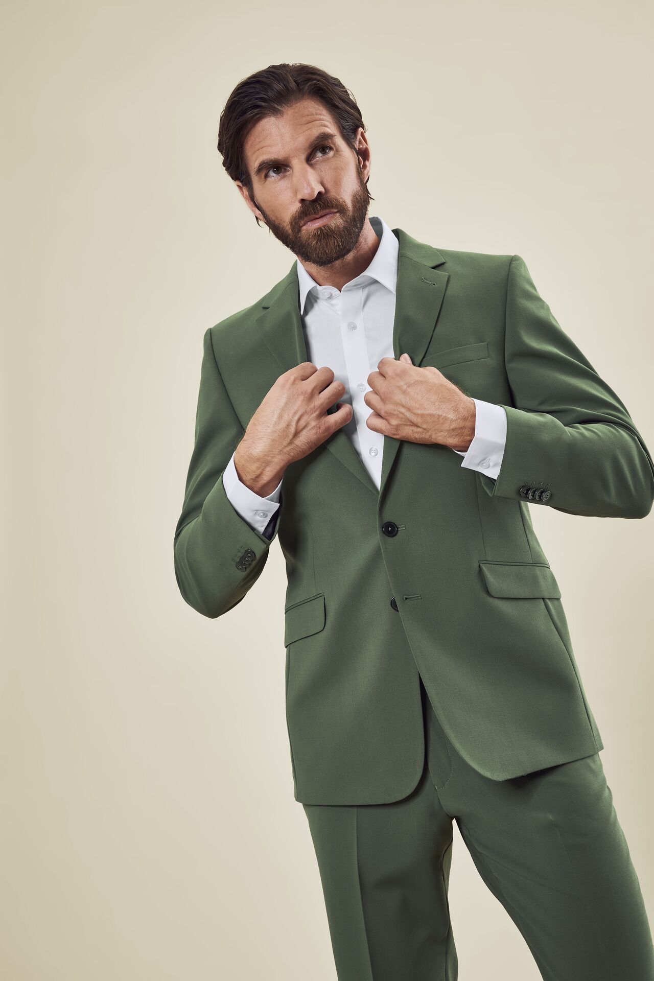 Herren Sakko Premium Regular Fit auch in  neuer Farbe Oliv