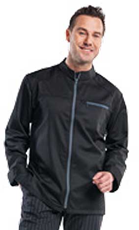 CDE Kochjacke MODENA in Farbe schwarz