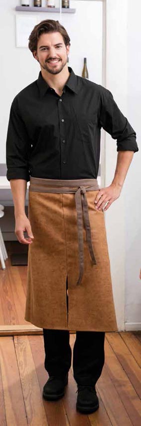 Bistroschürze Lederoptik