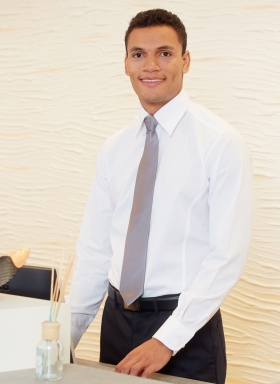 Krawatte PESCARA ca. 8,5 cm breit PES