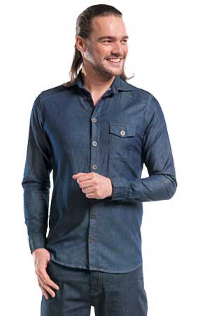 Hemd BLUE DENIM 1/1 Arm