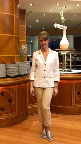 Damen Servicejacke HENRIETTA mit 1/1 oder 3/4 Arm