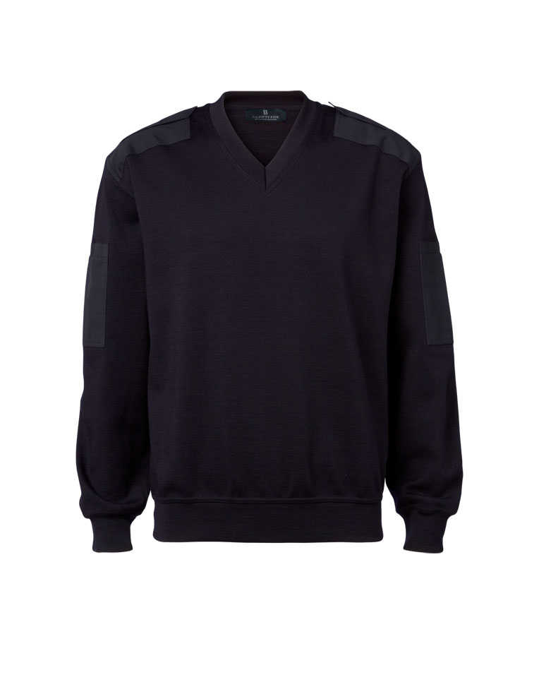 Herren Pullover NATO V-Ausschnitt