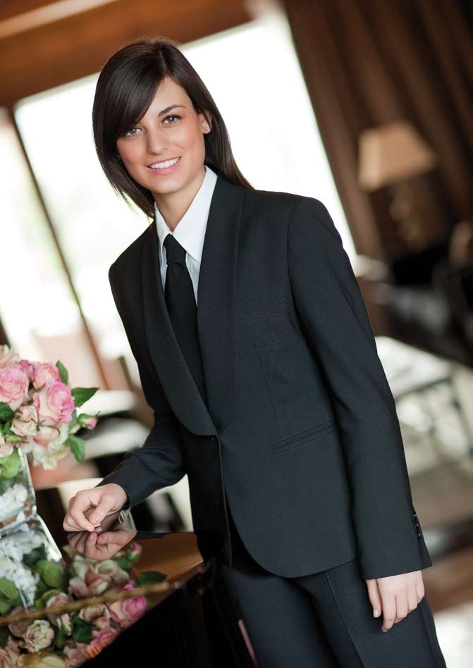 Damen Jacke Schalkragen Sonderfertigung