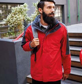 3-in-1 Herren Wetterjacke DEFENDER III RG1300