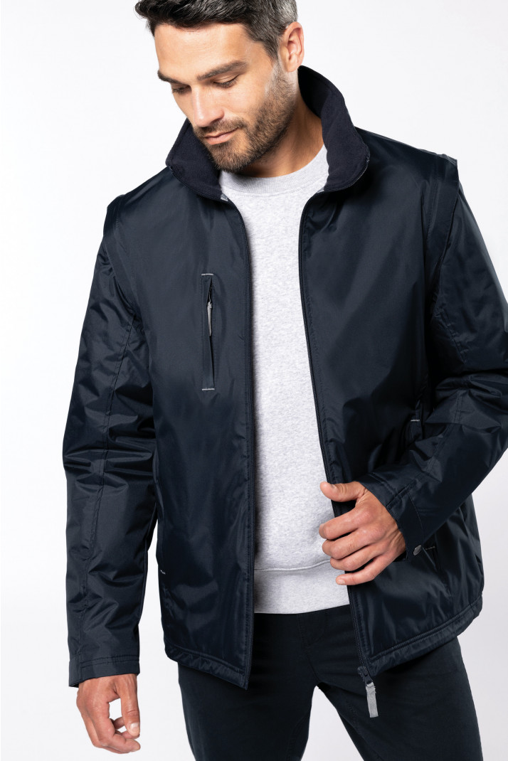 Herren Outdoor Jacke 2 in 1 mit abnehmbaren Ärmeln