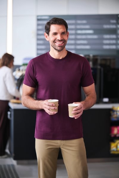 Herren Premium-T-Shirt Rundhals MILLER kurzarm