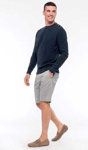 Herren Chino-Bermuda-Shorts 8531/K750