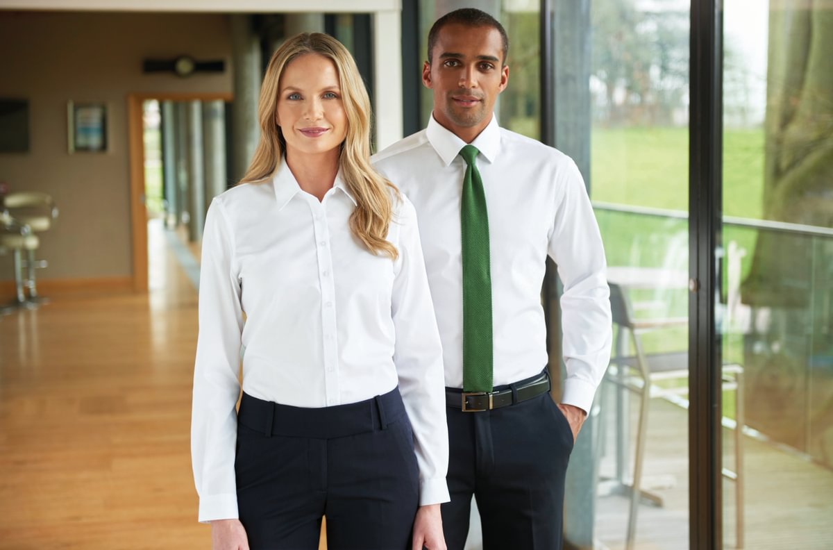 Hemd PRATO langarm slim fit, 100% BW