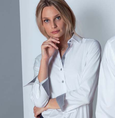 Bluse Stretch 1/1 Regular Fit Modern 37.5