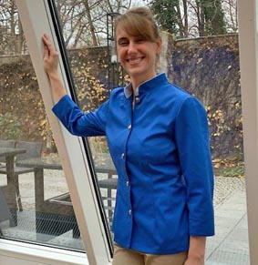 Damen Servicejacke / Damen Barjacke 3/4 Arm