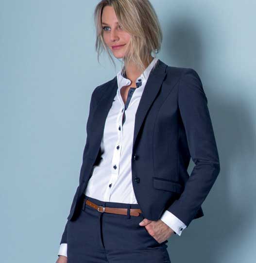 Damen-Blazer Slim Fit  MODERN 37.5
