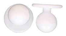 Kugelknöpfe - Kochjackenknöpfe (1 Pack = 12 Knöpfe) Farbe: weiß