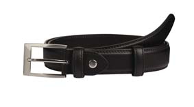 Hosengürtel schwarz Echt Leder