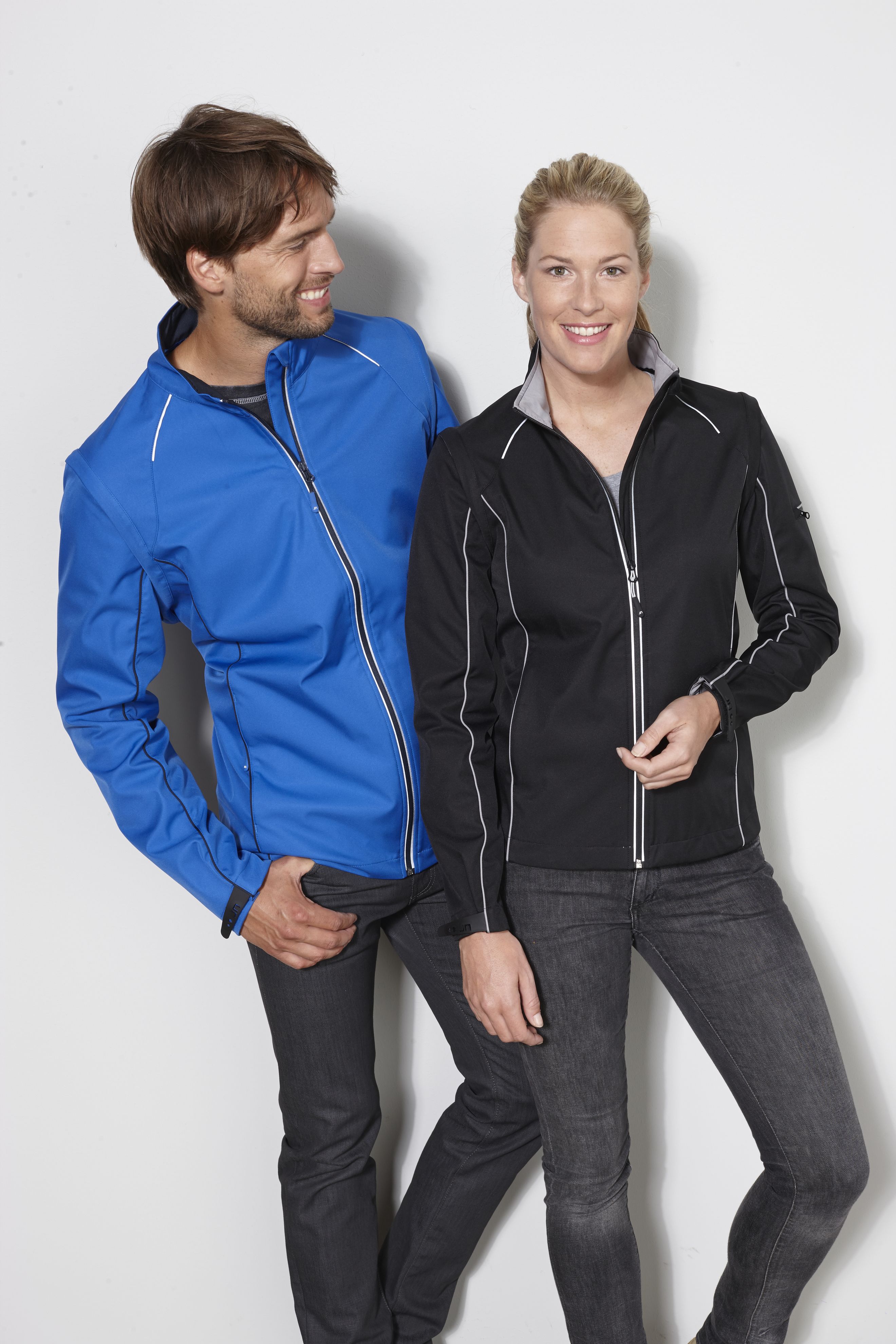 Damen Softshell Jacke und Weste Zipp-Off Jacke mit abzippbaren Ärmeln