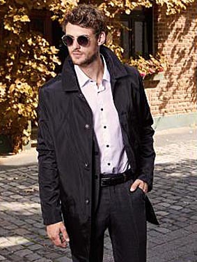 Herren Kurzmantel für Business, Reise und Freizeit