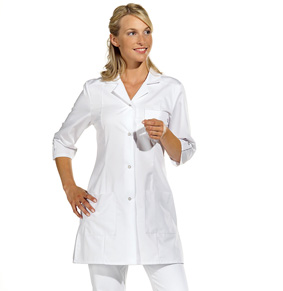 Kasack 3/4 Arm mit Druckknopfleiste