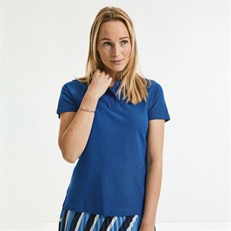Damen Ultimo Polo Baumwolle kurzarm