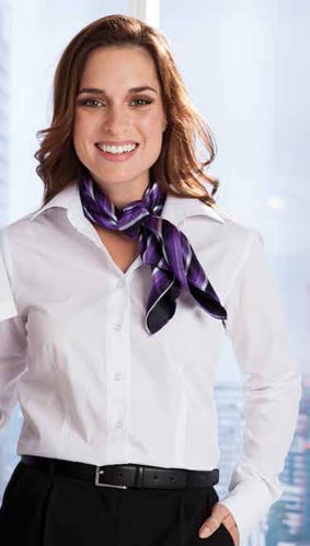 Bluse langarm 100% Baumwolle