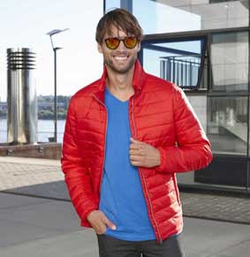 Herren leichte Steppjacke