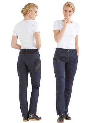 Damen Haustechnik Housekeeping Funktionshose Chino Style