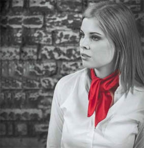 Nicki-Tuch Seide Satin ca. 53 x 53 cm in 11 Farben