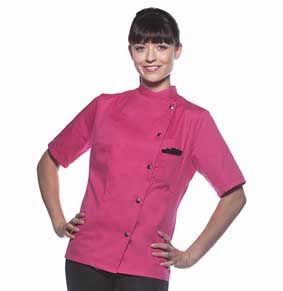 Damen Kochjacke GRETA Kurzarm