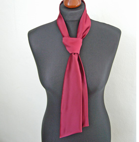Damenkrawattenschal uni PES