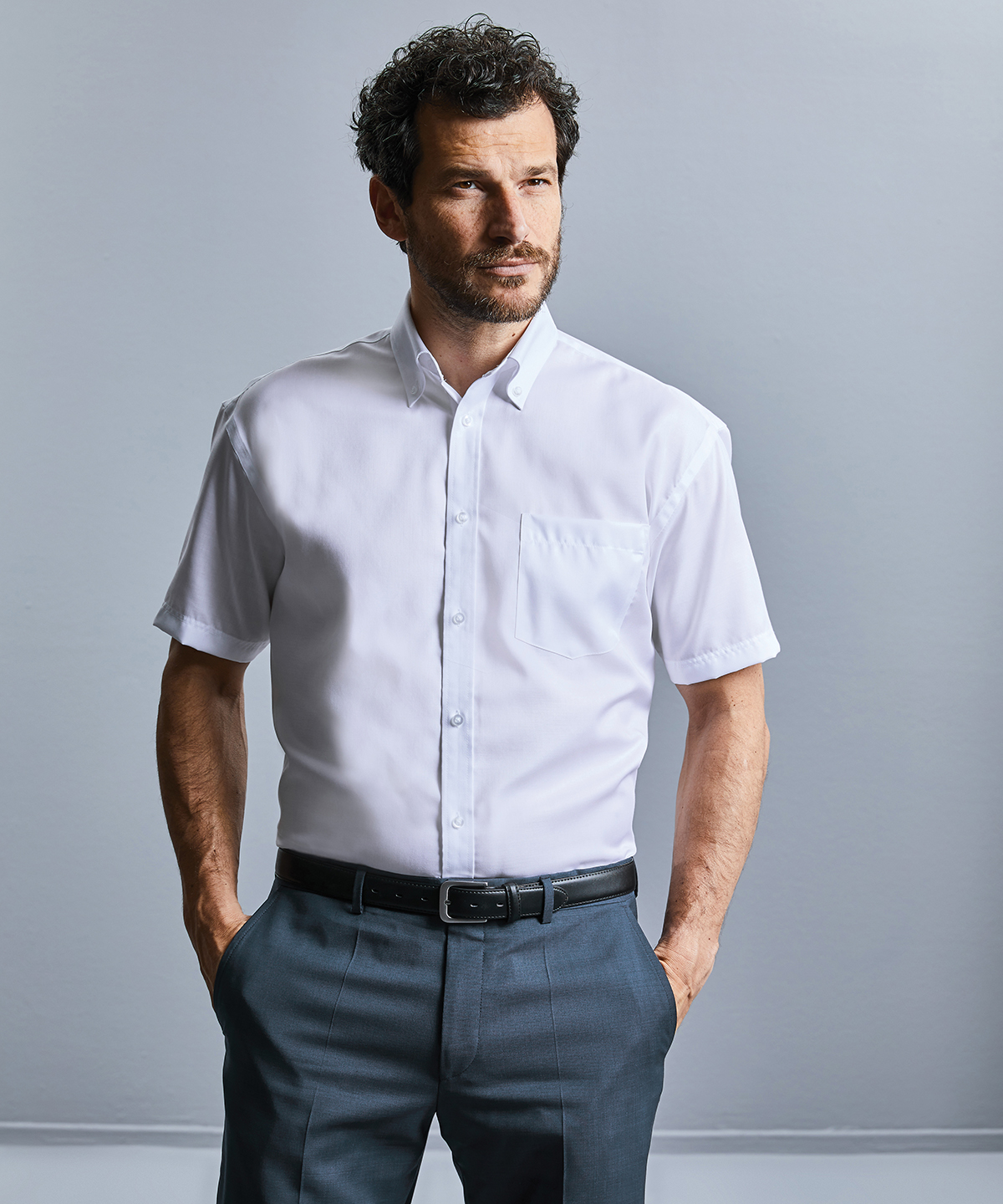 Hemd MICRO TWILL kurzarm bügelfrei 8522/J957M