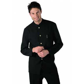ISA Herren Service Kellner Jacke COREANA NERO   066201X