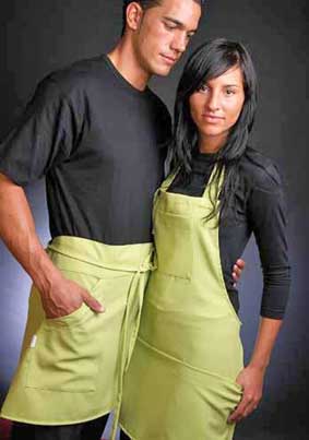 Latzschürze LxB 67x64 cm