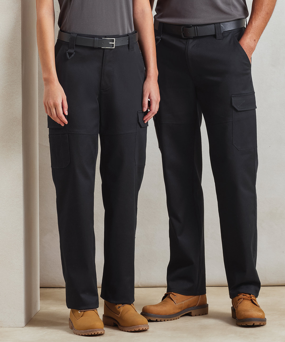 Stretchchecker Cargo Arbeitshose Unisex Styling