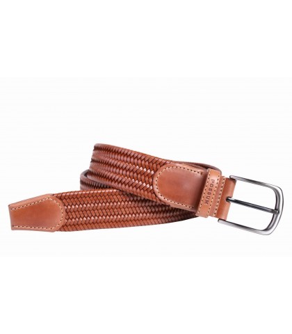 Hosengürtel FASANO schwarz Echt Leder