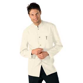 ISA Herren Service Kellner Jacke COREANA CREME
