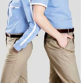 Damen Chino Hose Stretch 083/1363