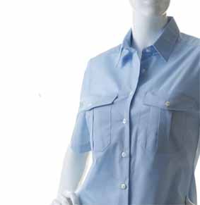 Pilotbluse LISA kurzarm Classic fit