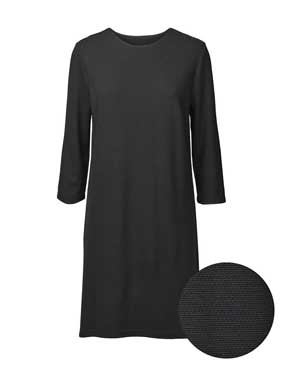 Damen Kleid LYON 3/4 Arm Strukturstrick    4202