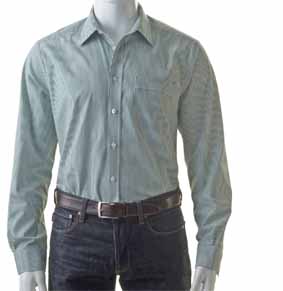 Popelinehemd SERGIO langarm, dezenter Streifen Classic fit