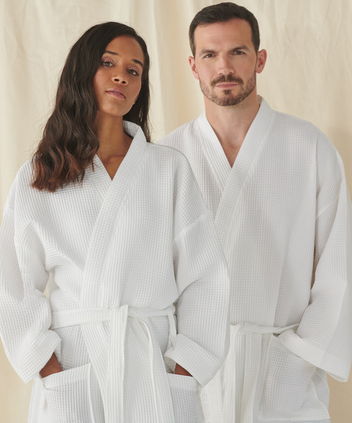 Bademantel in Waffeloptik TC086