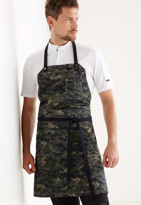 Latzschürze ROW  B90 cm x L84 cm Farbe Camouflage