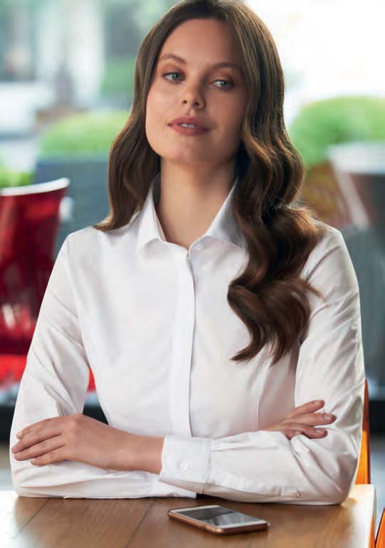 Bluse PARMA 1/1 Arm 55% BW 45% PES Regular Fit