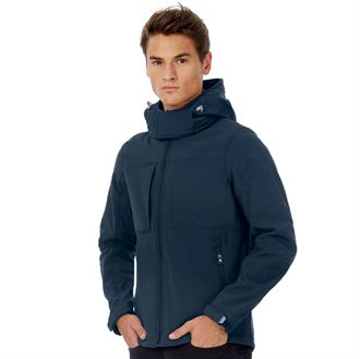 Herren Softshell Hooded Jacke 8522/BA630